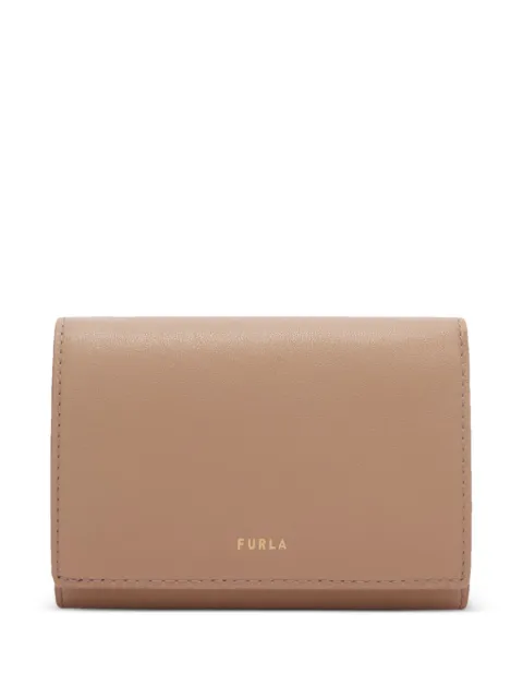 Furla logo-stamp wallet