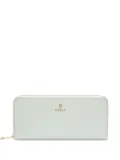 Furla logo plaque wallet - White