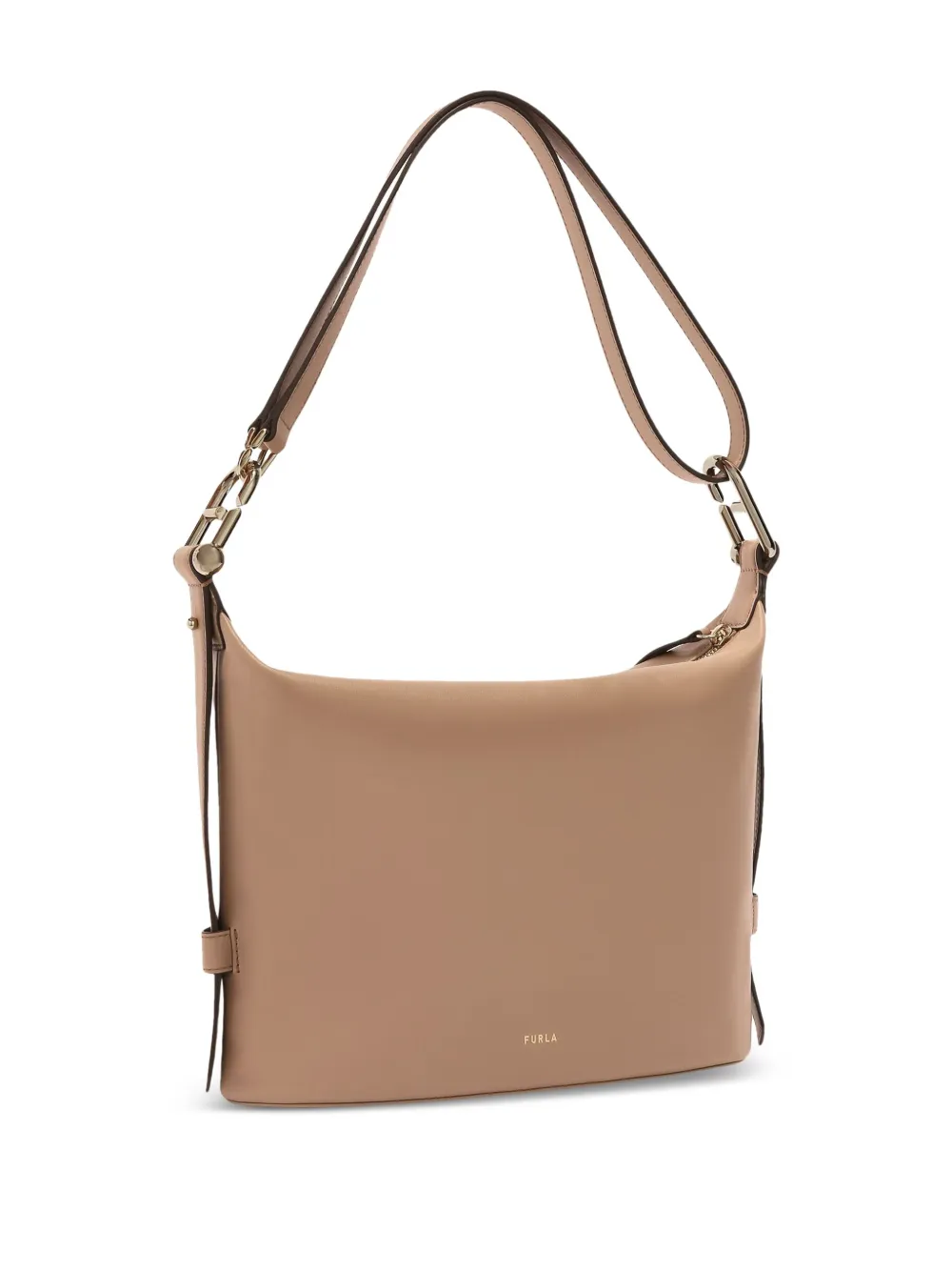 Furla leather shoulder bag - Beige