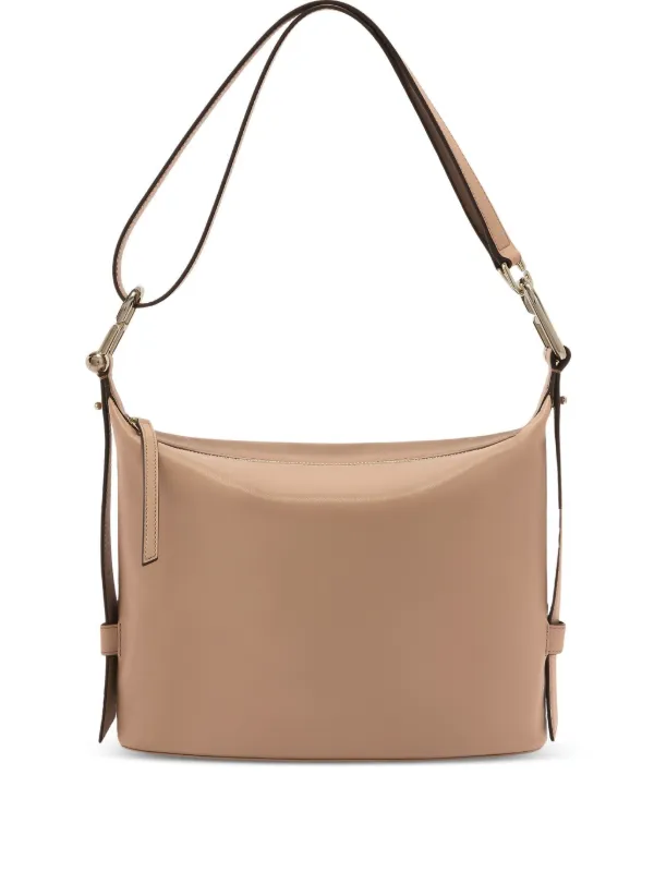 Furla レザーショルダーバッグ | ニュートラル | FARFETCH JP