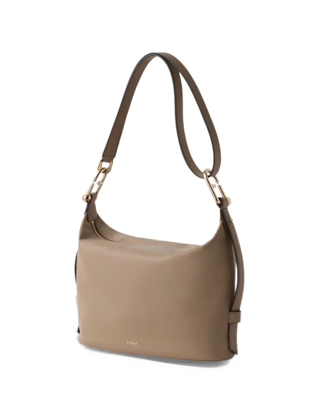 Furla leather shoulder bag - Toni neutri