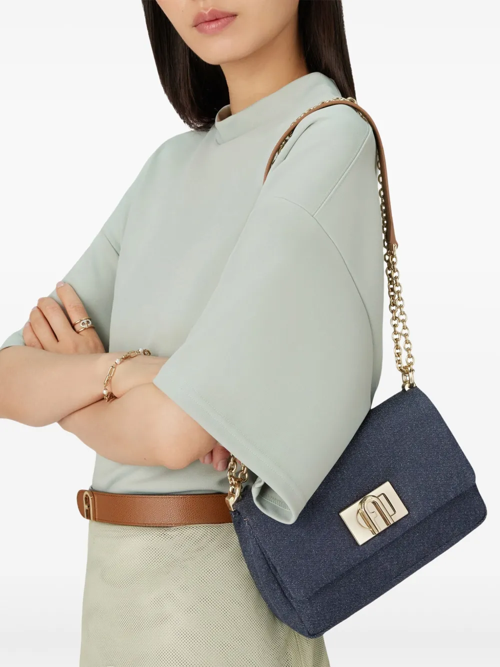 Furla 1927 crossbodytas - Blauw