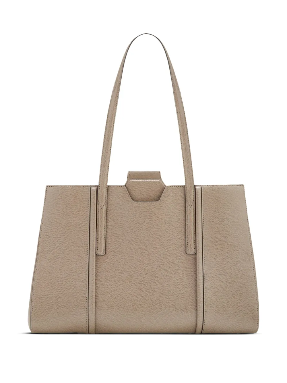 Furla Leren shopper Beige