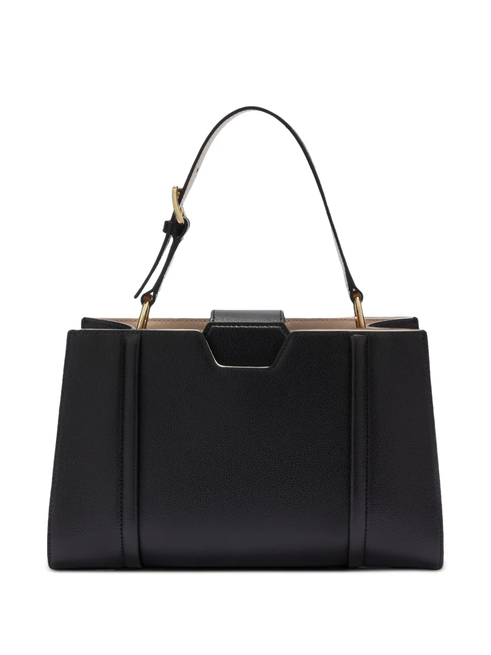 Furla Leren shopper Zwart