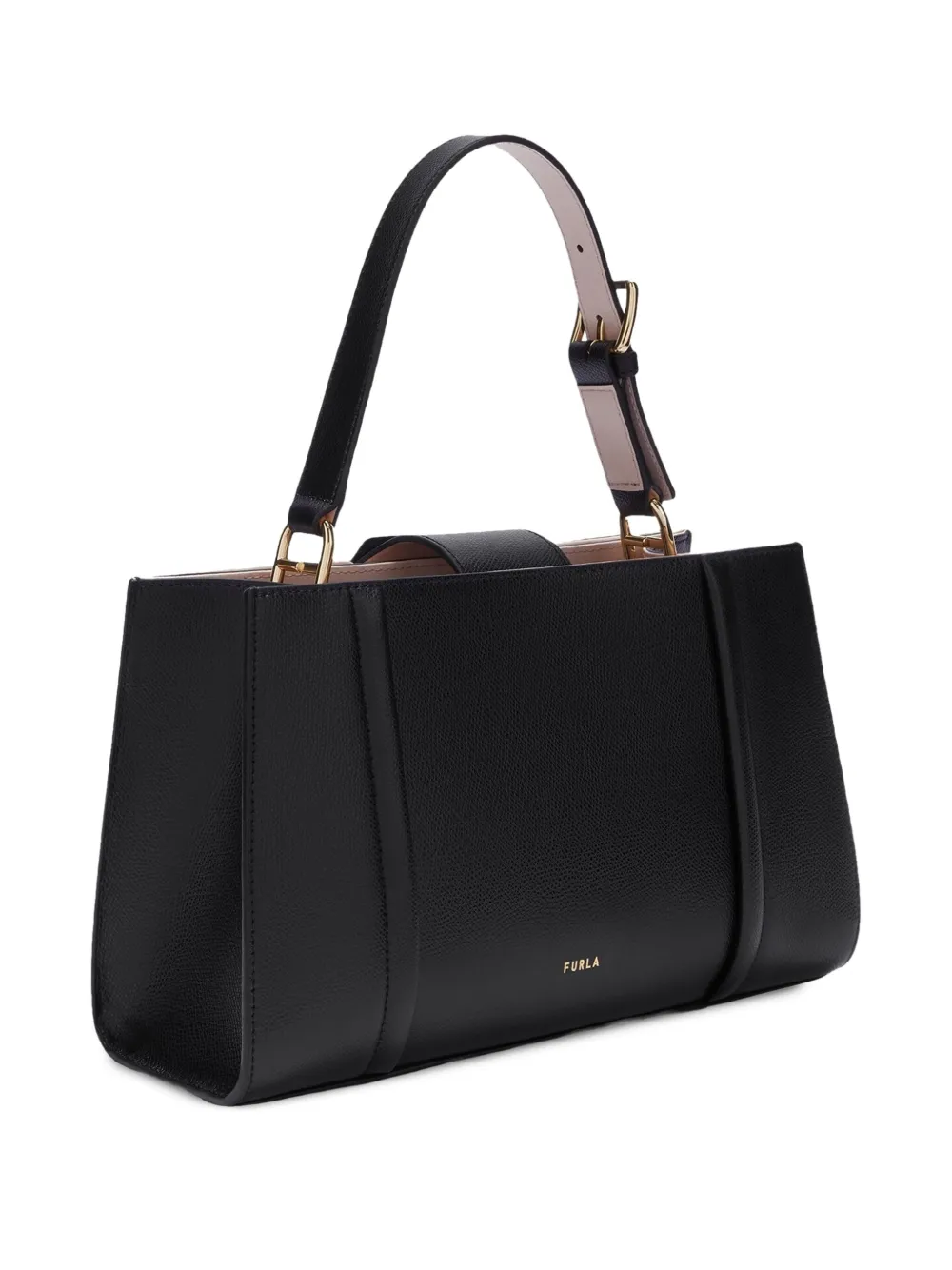 Furla leather tote bag - Zwart