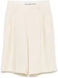 Tagliatore B-Effie shorts - Neutrals