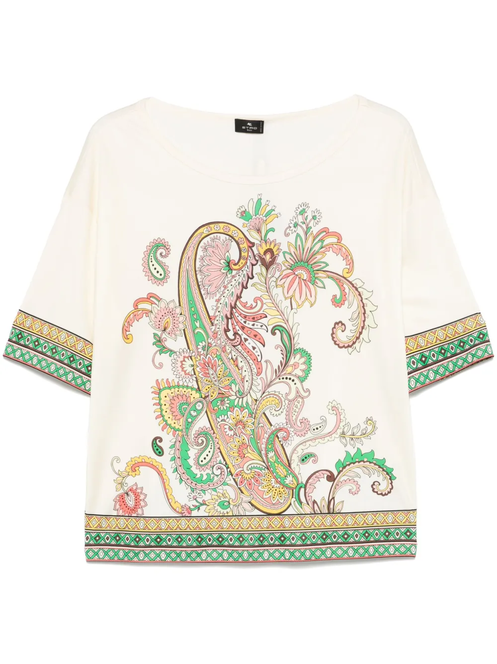 ETRO playera con estampado de cachemira | neutro | Image 1