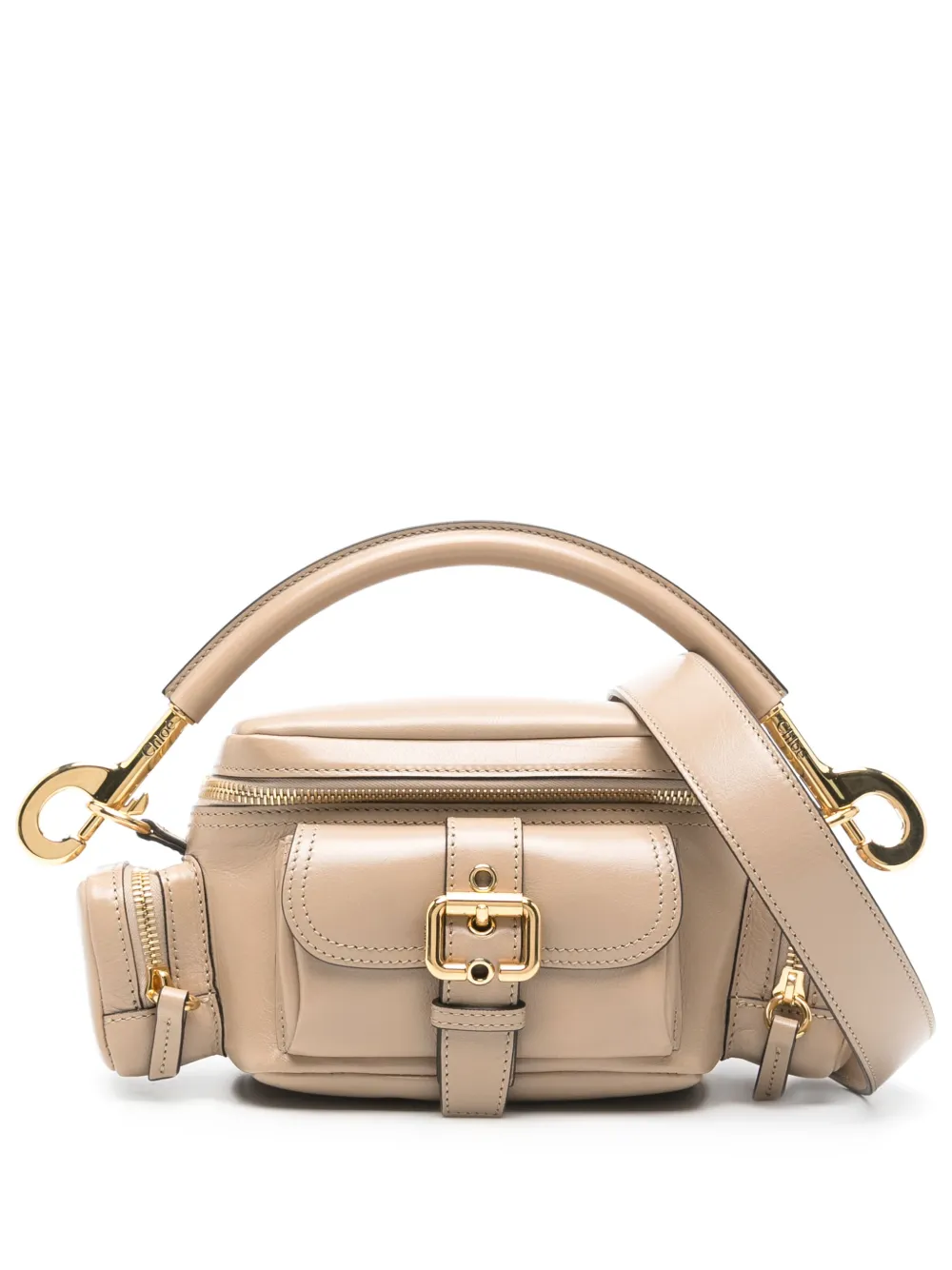 Chloé Camera kleine crossbodytas Beige