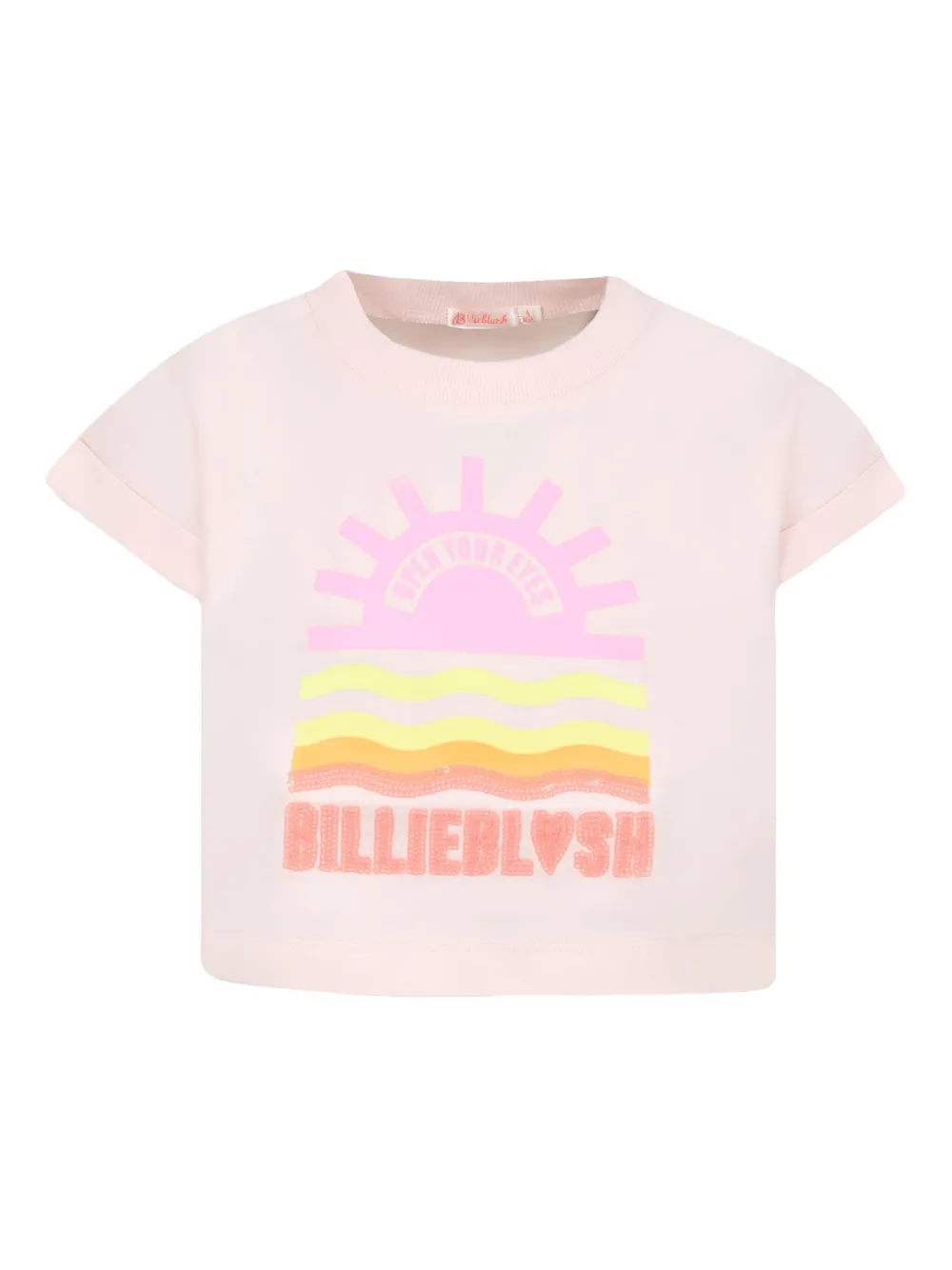 Billieblush Graphic-print T-shirt In 粉色