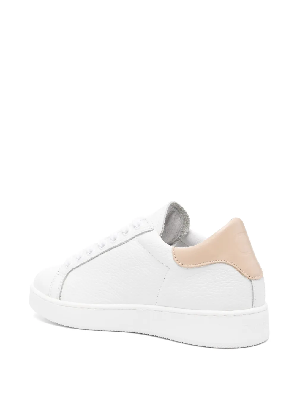 TWINSET Leren sneakers Wit