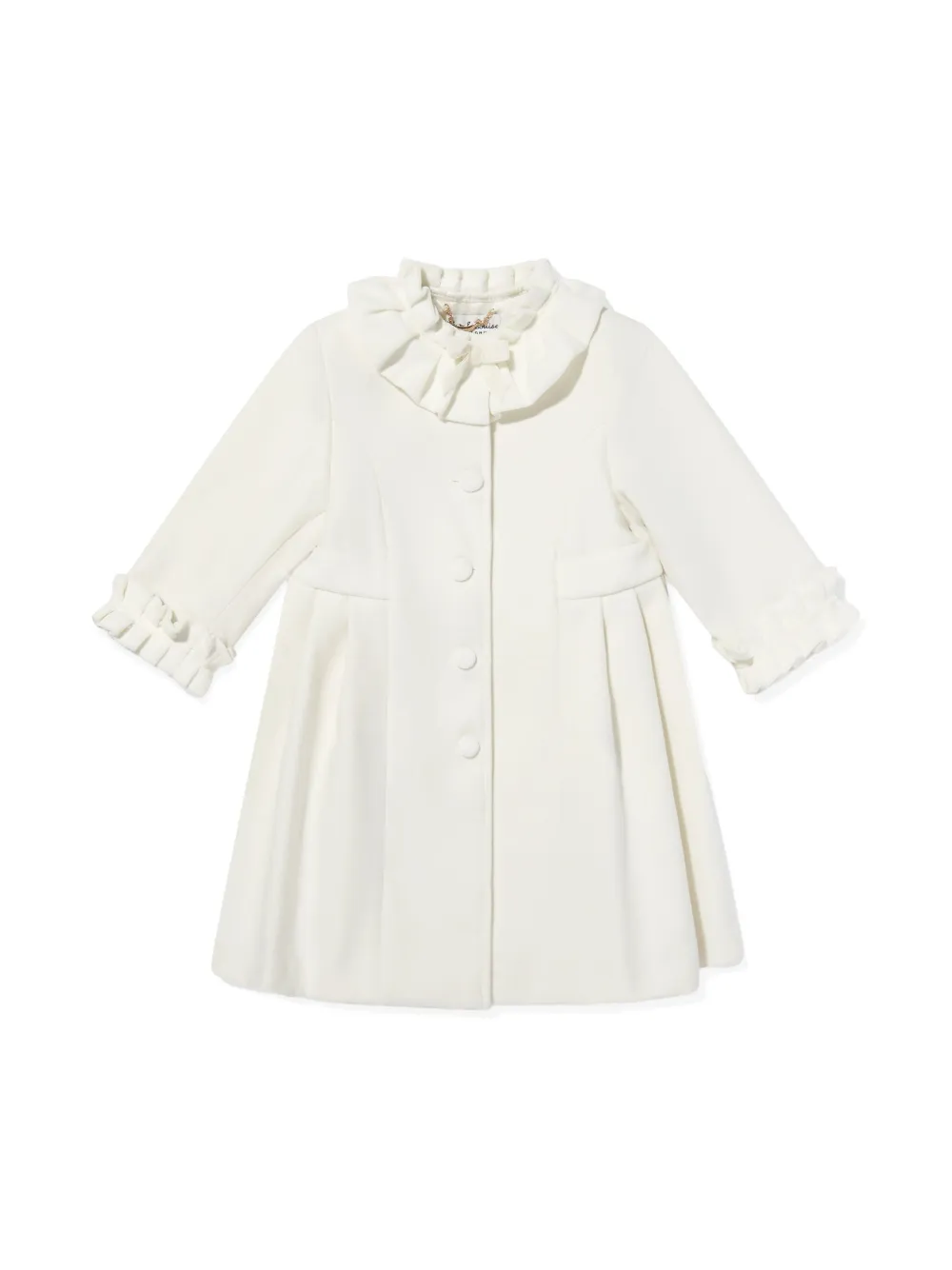 Sarah Louise Jas en muts met ruches Wit