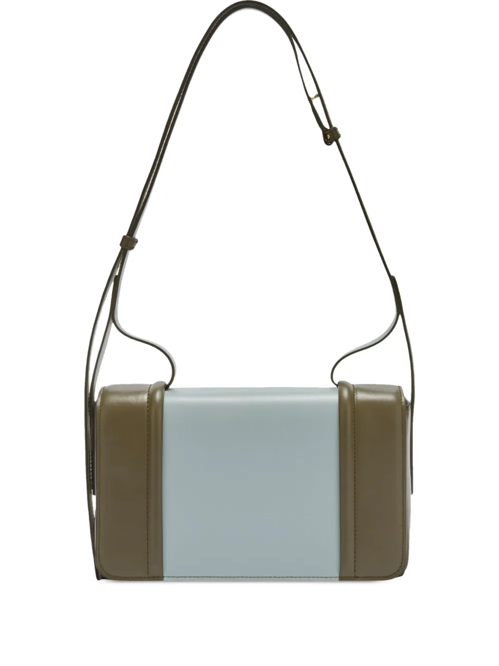 Furla バイカラー ショルダーバッグ - ブルー Furla バイカラー ショルダーバッグ - ブルー
