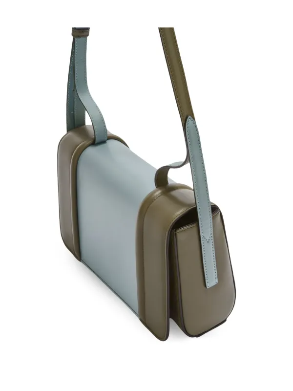 10/8限定値下げ●FURLA パイパー　マルチカラー【希少】 美品】FURLA フルラ パイパー バイカラー ハンドバッグ レザー