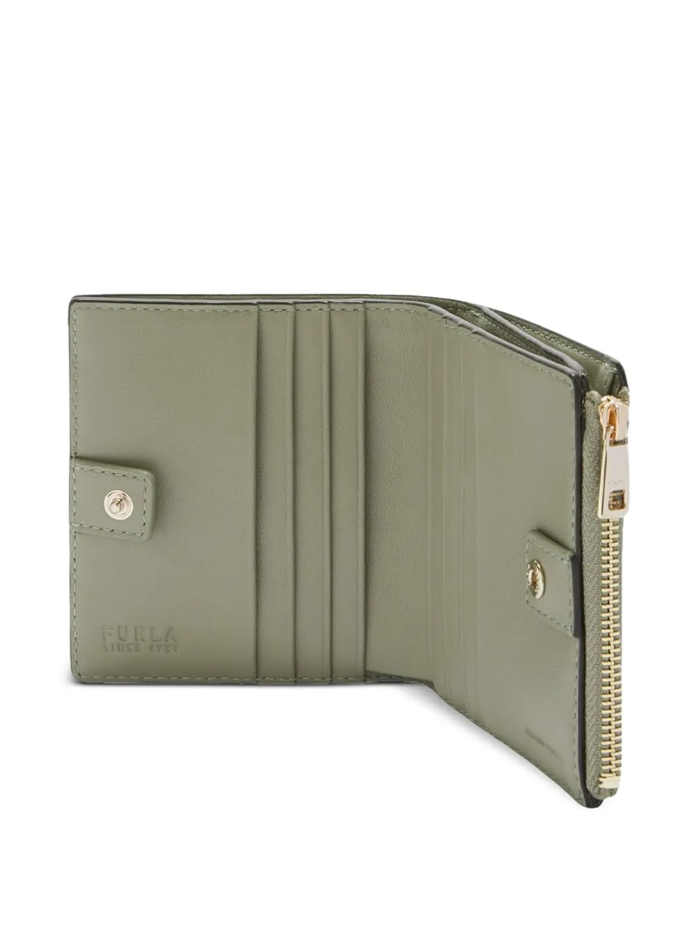 Furla Sfera kleine portemonnee Groen