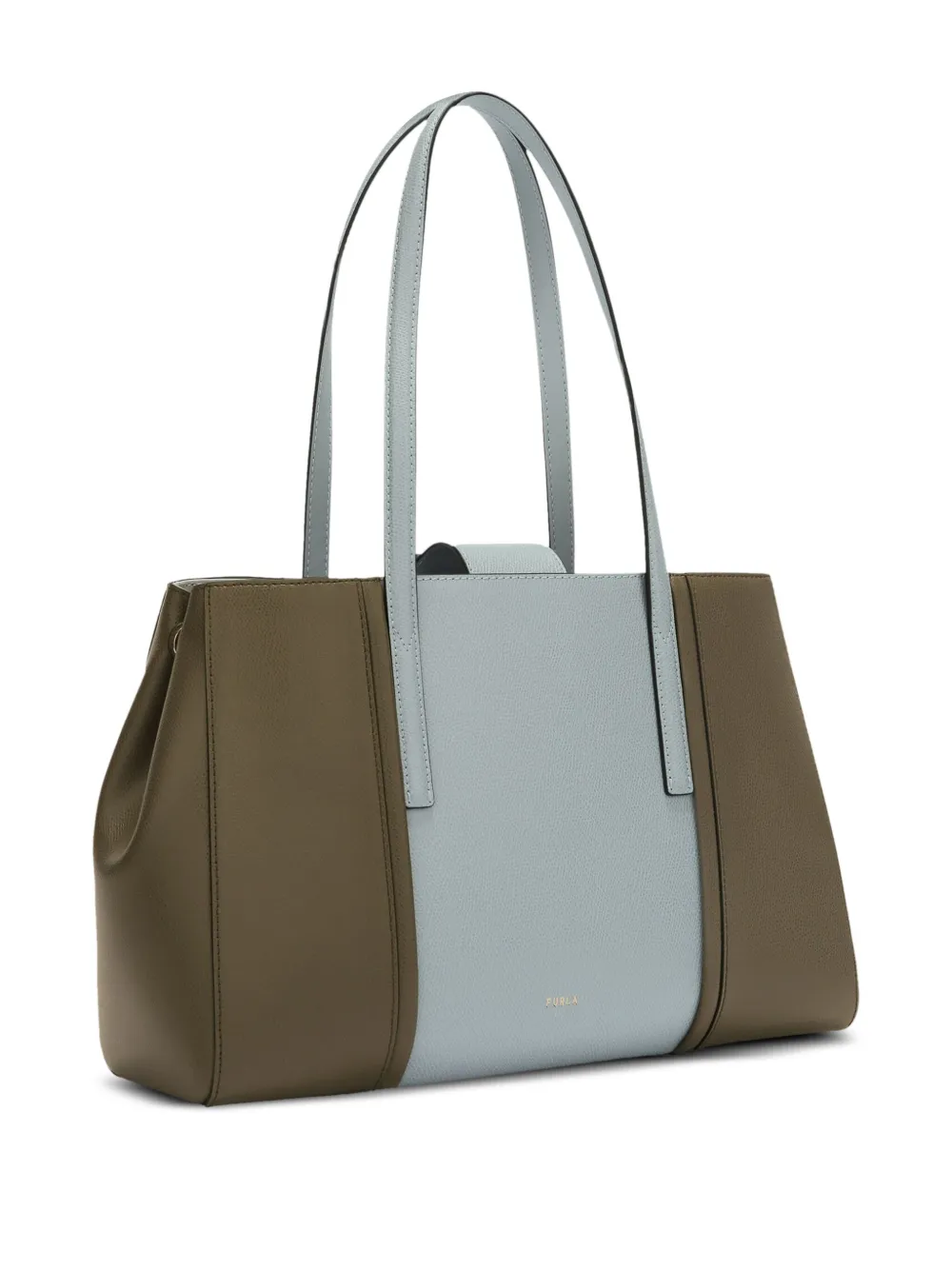 Furla leather tote bag - Bruin