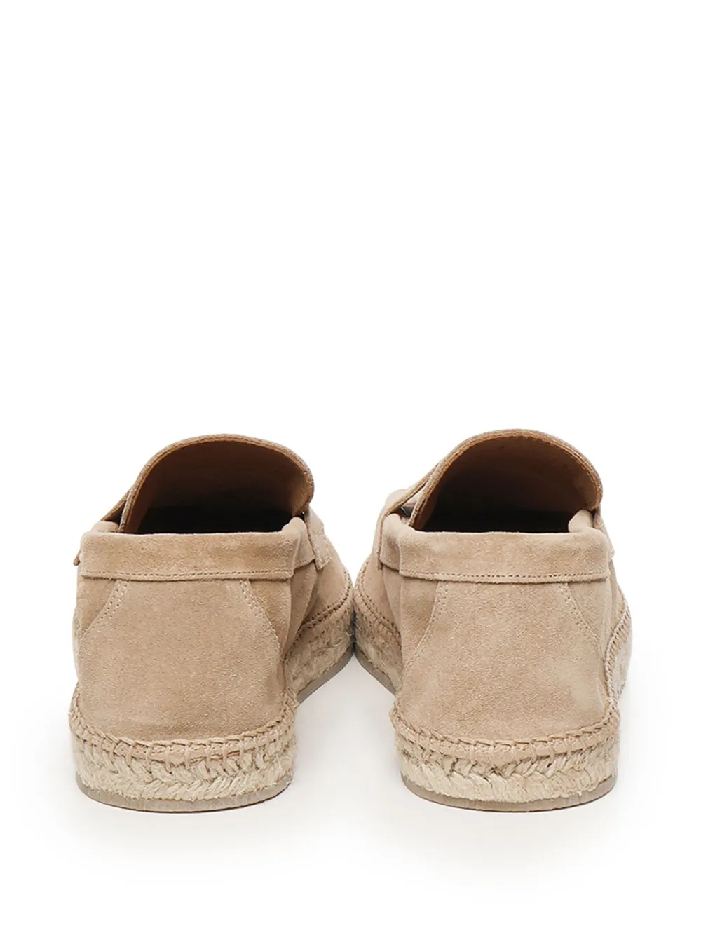 Eleventy suede espadrilles Neutrals