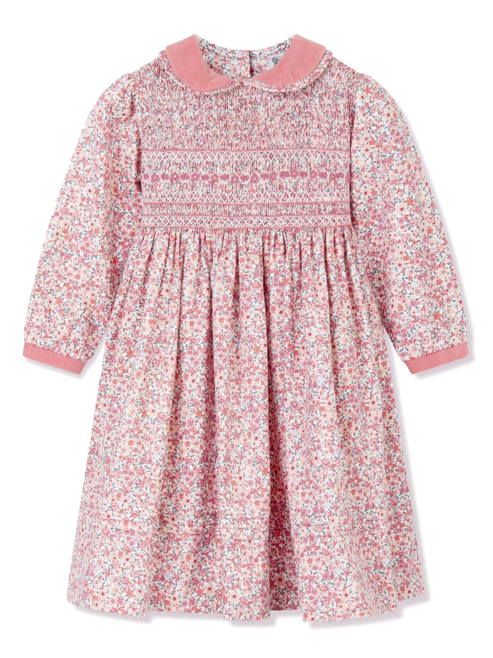 Sarah Louise floral-print dress - Pink