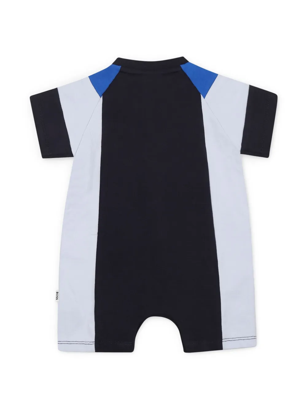 BOSS Kidswear printed romper - Blauw