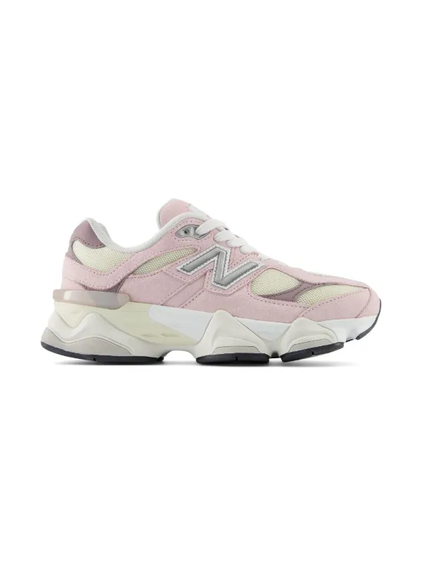 New Balance Kids 9060 ロゴ スニーカー | ピンク | FARFETCH JP
