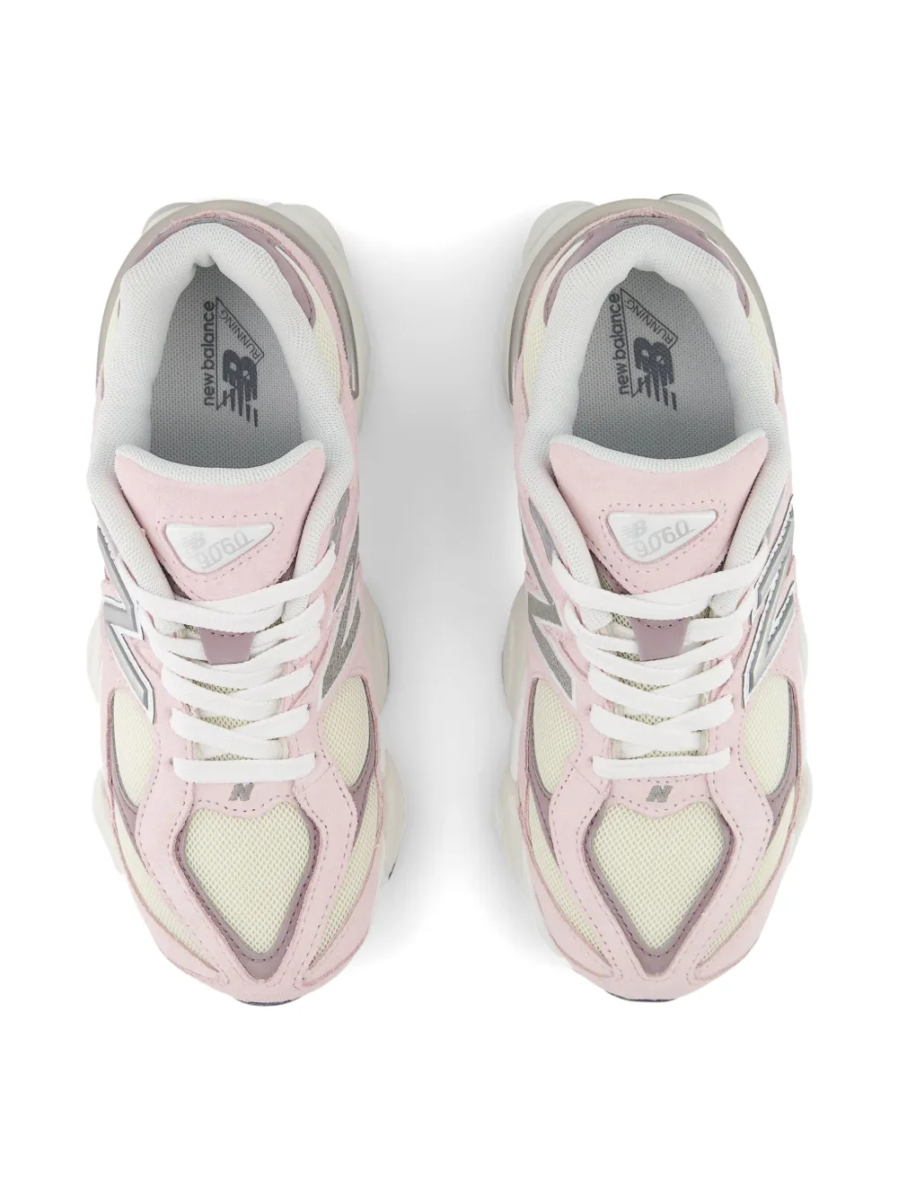 New Balance Kids 9060 sneakers met vlakken Roze