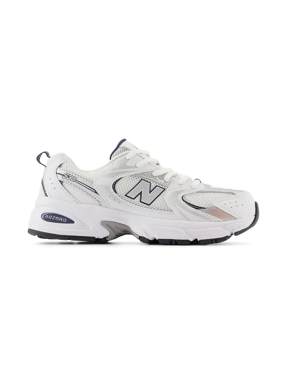 New Balance Kids 530 panelled sneakers White