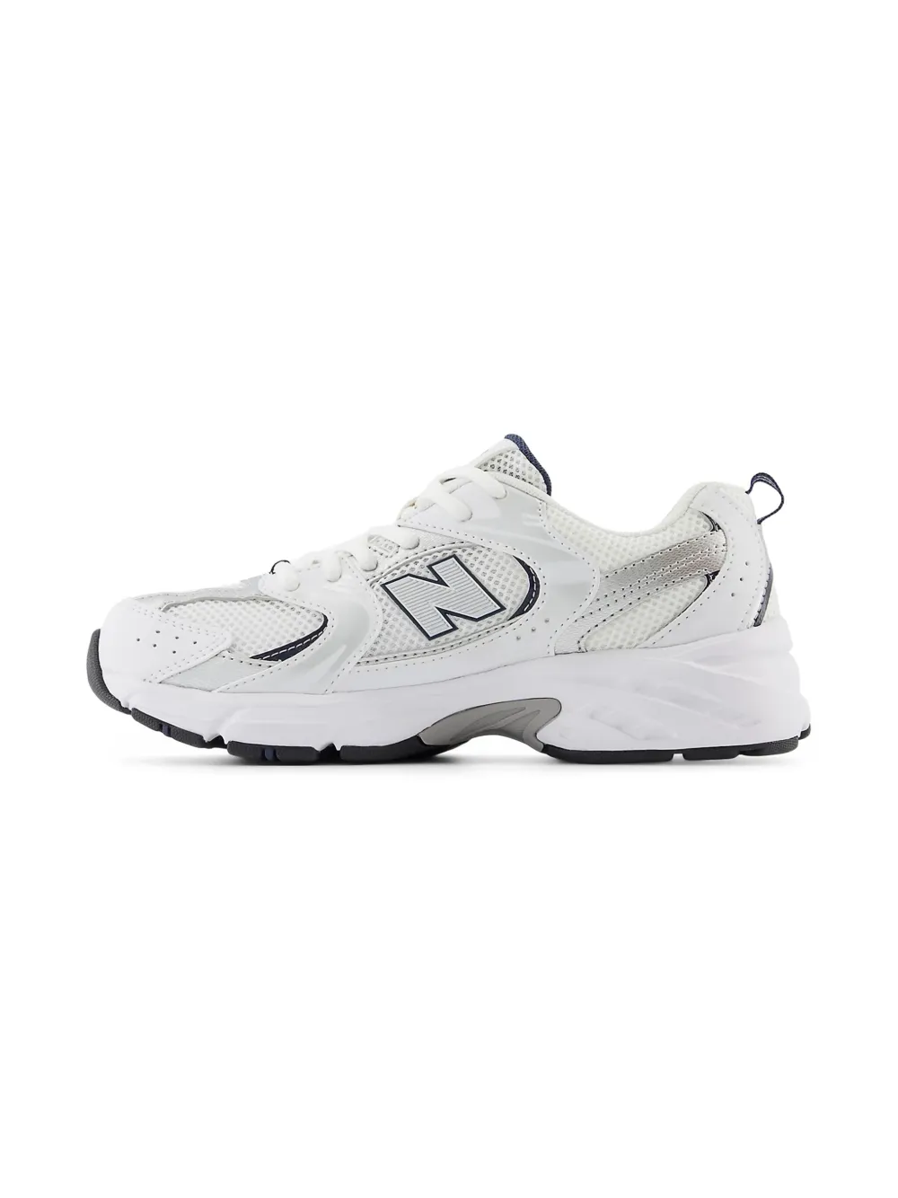 New Balance Kids 530 panelled sneakers White