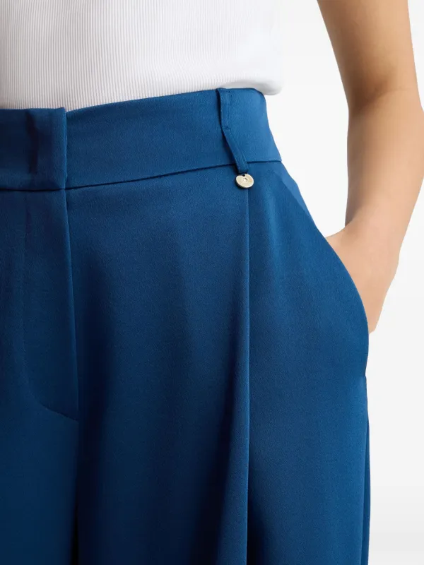 LIU JO Palazzo Trousers | Blue | FARFETCH OM