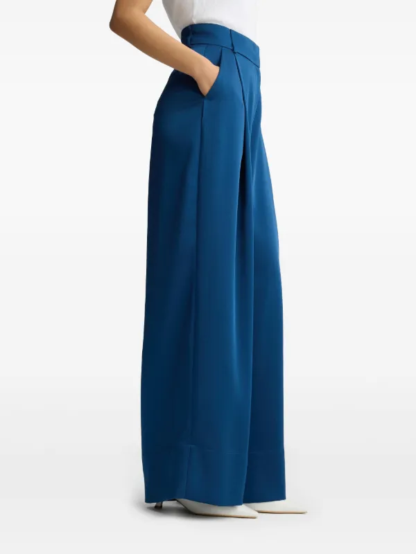 パンツ LIU JO Women Straight Pants CA5366T2200 X064A Blue Palazzo pants colour light blue | Liu Jo
