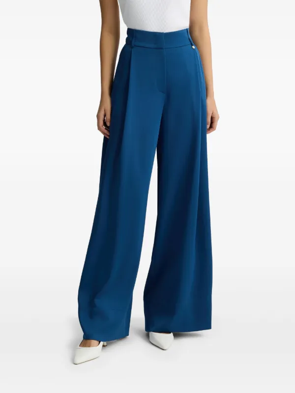 パンツ LIU JO Woman Pants Sky Blue CA5030T3970 X0647 LIU JO Palazzo Trousers | Blue | FARFETCH OM