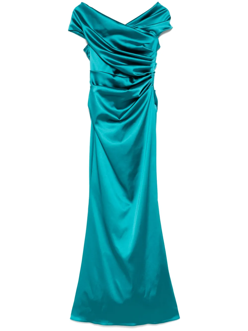 Talbot Runhof satin gown