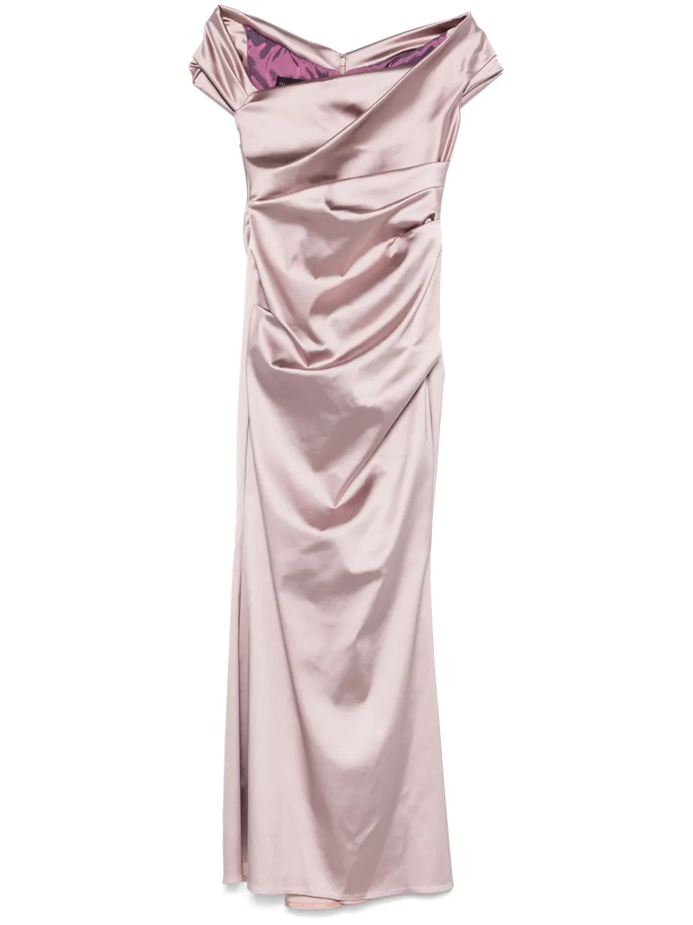 Talbot Runhof satin gown