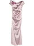 Talbot Runhof satin gown - Pink