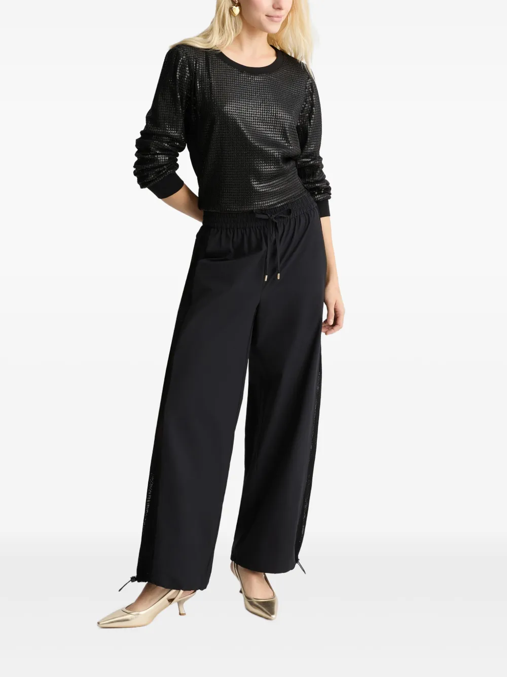 LIU JO Black trousers - Zwart