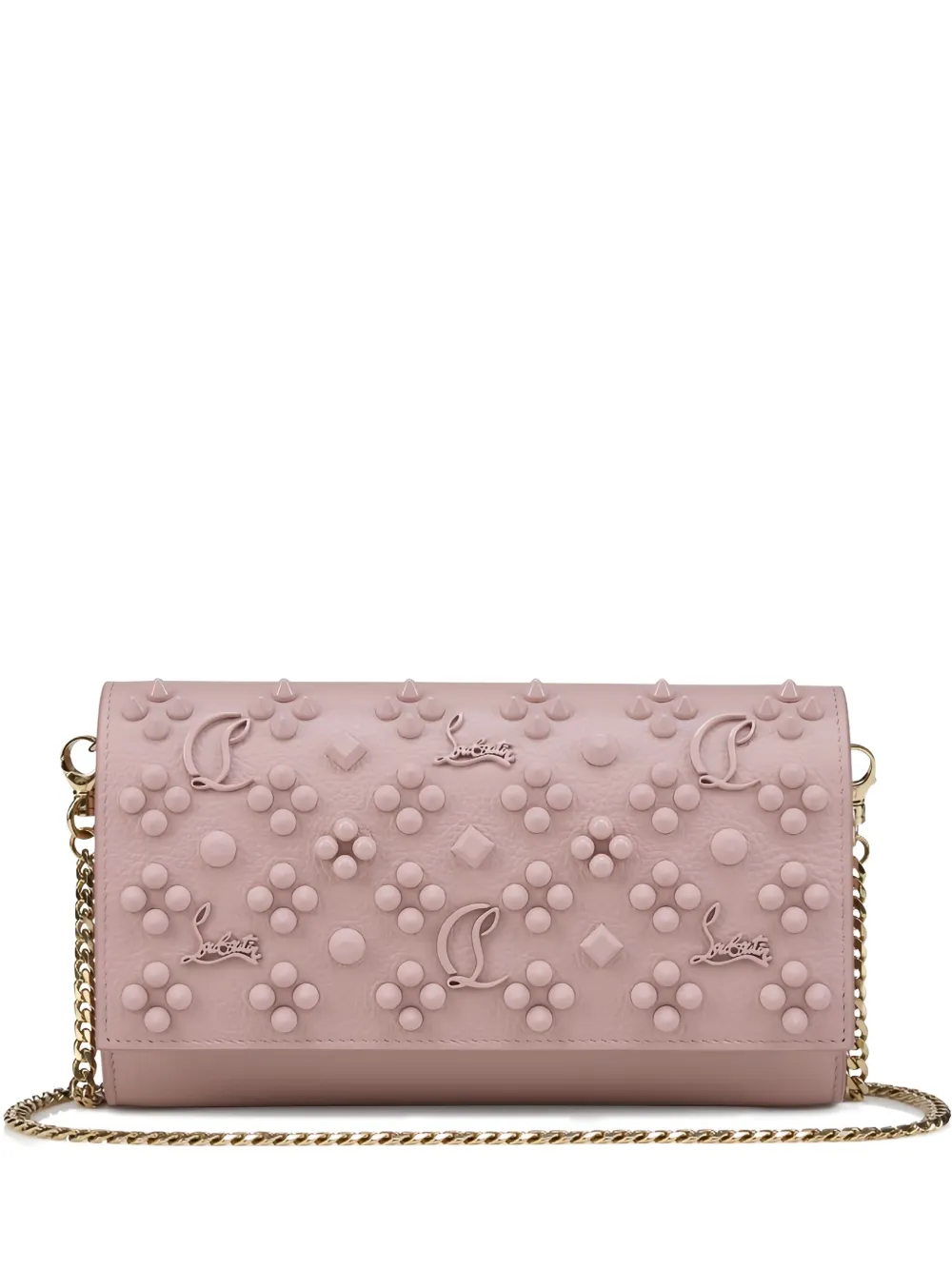 Christian Louboutin foldover-top shoulder bag | Pink | Image 1