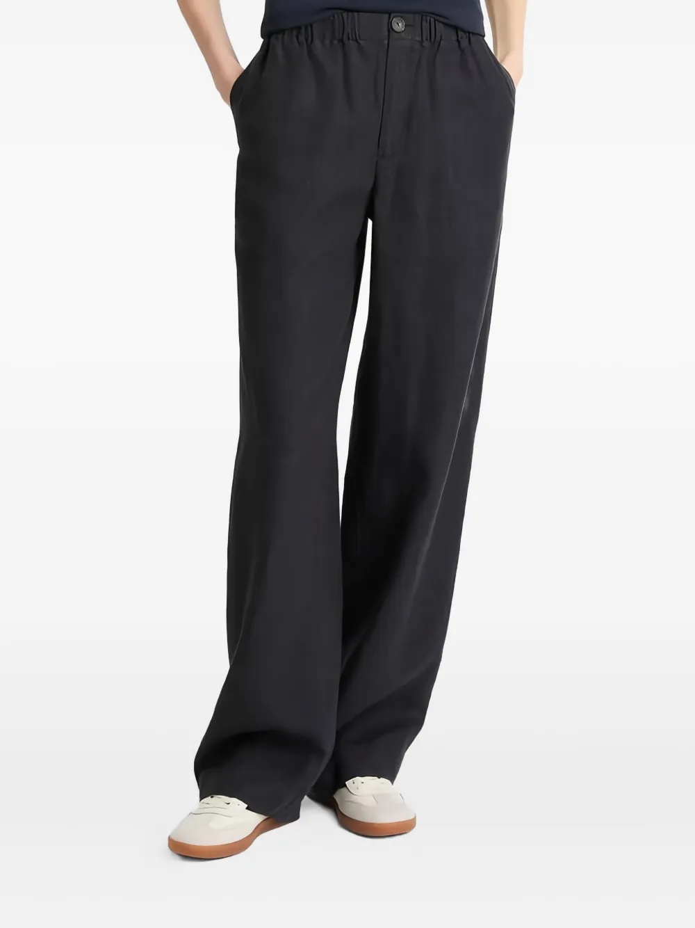 Vince elastic-waist trousers | Black | Image 1