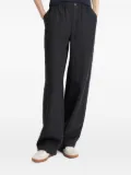 Vince elastic-waist trousers - Black