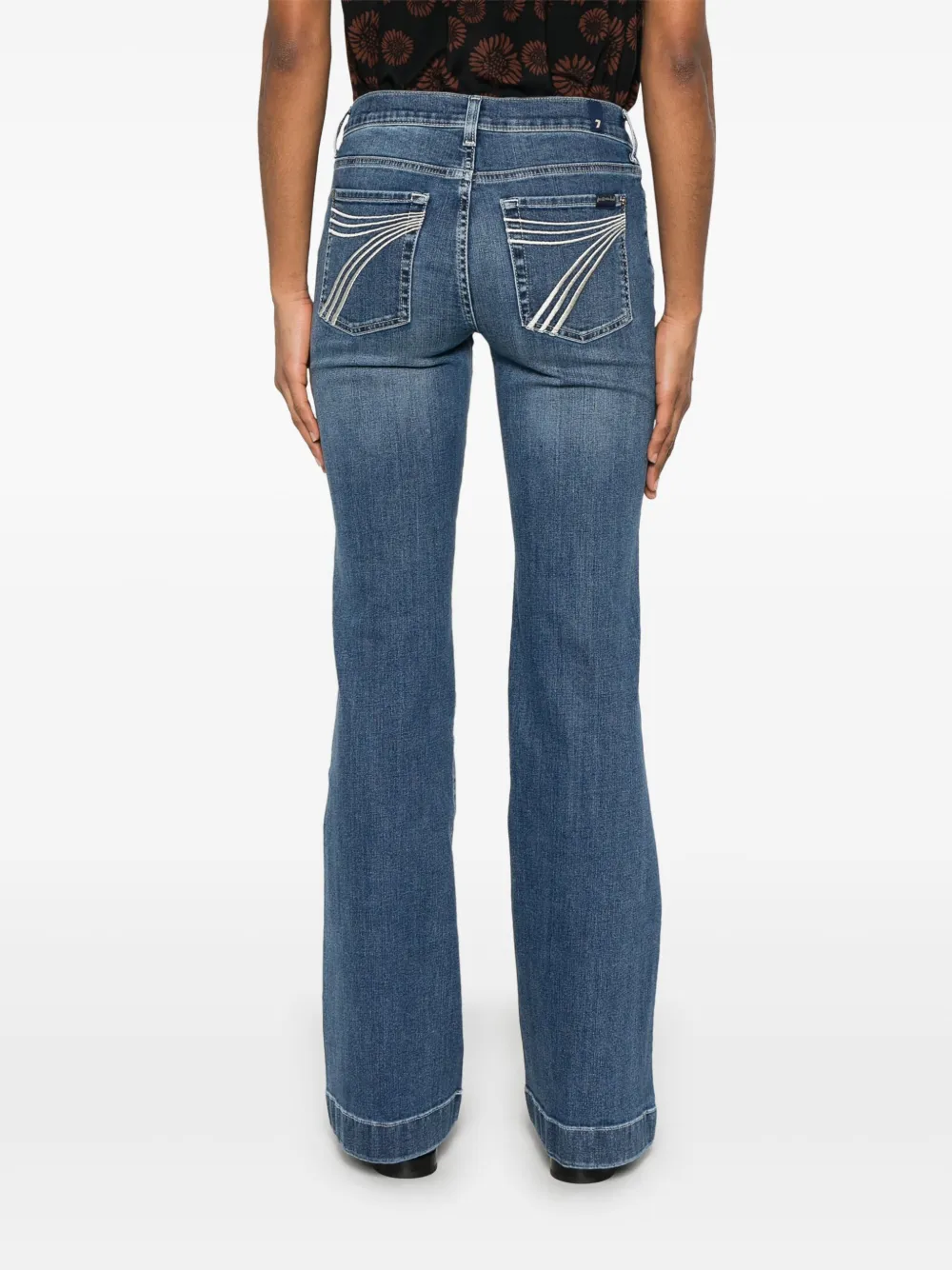 7 For All Mankind Dojo jeans Blauw