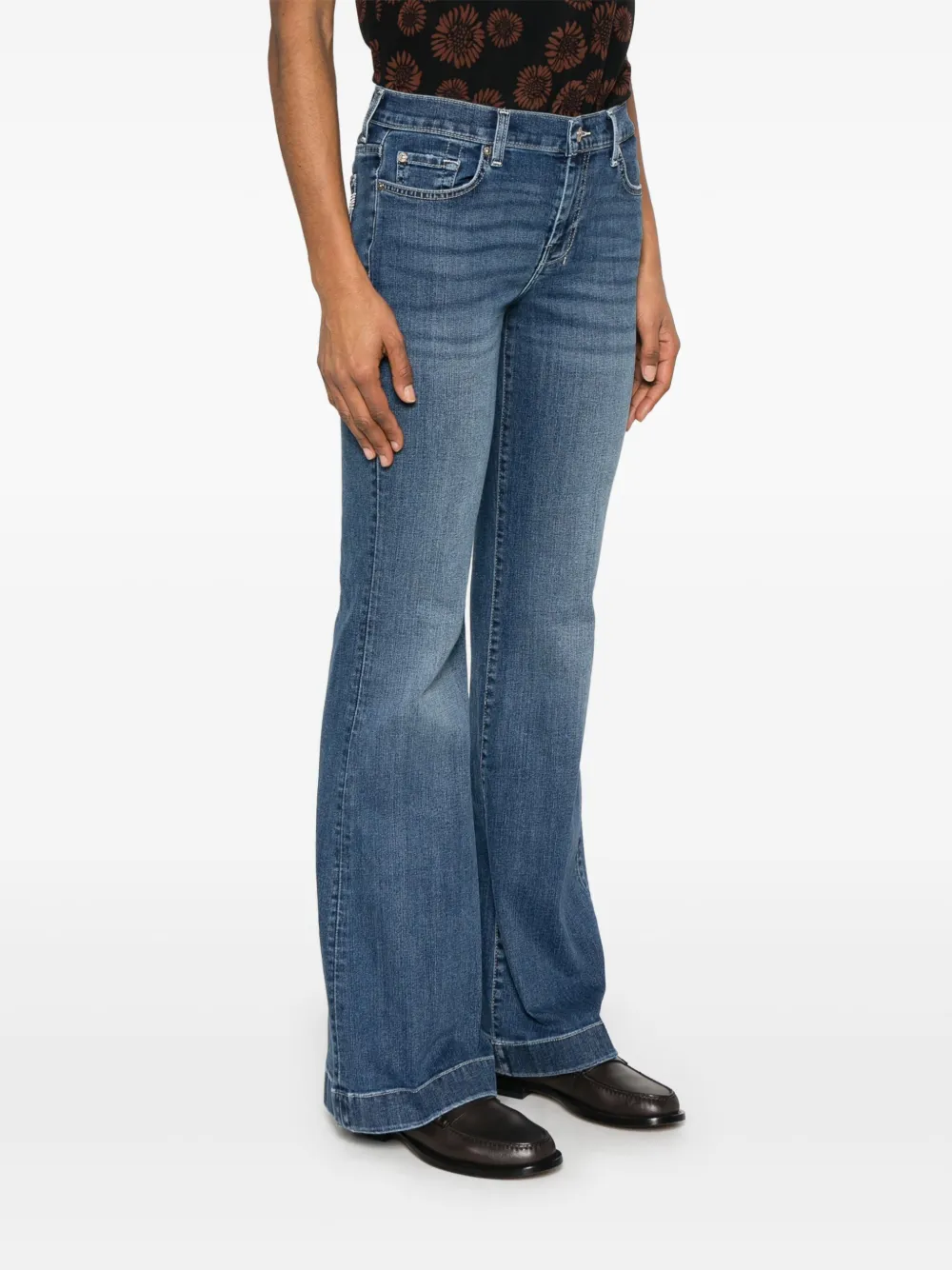7 For All Mankind Dojo jeans Blauw