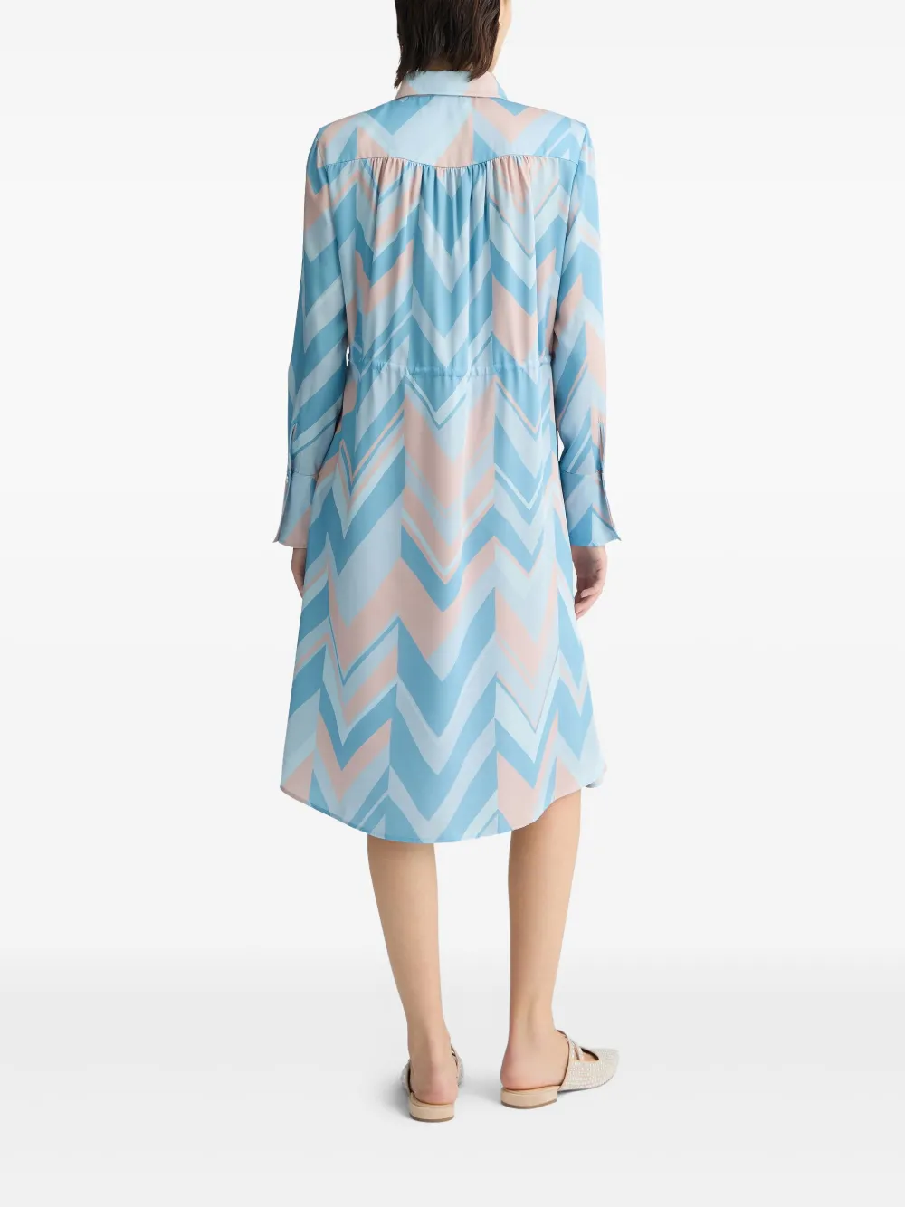 LIU •JO PRINTED SHIRT DRESS