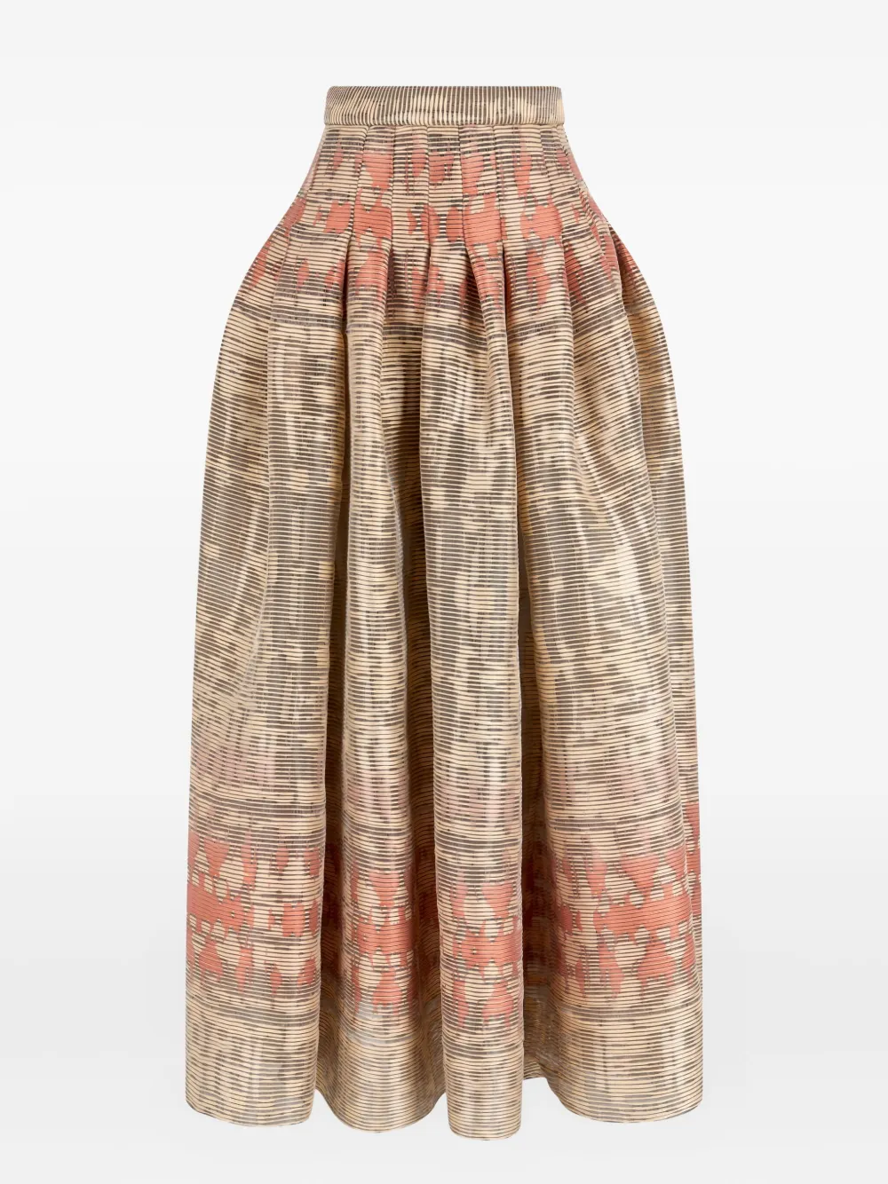 Giorgio Armani abstract-pattern maxi skirt | Image 1