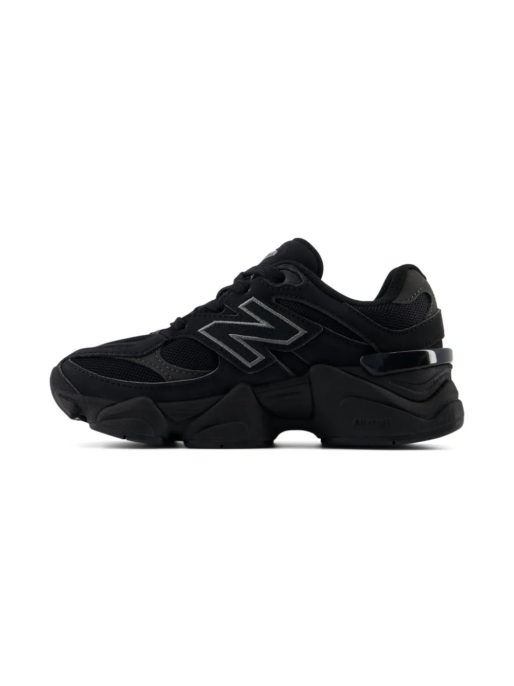 New Balance Kids 9060 sneakers met vlakken Zwart