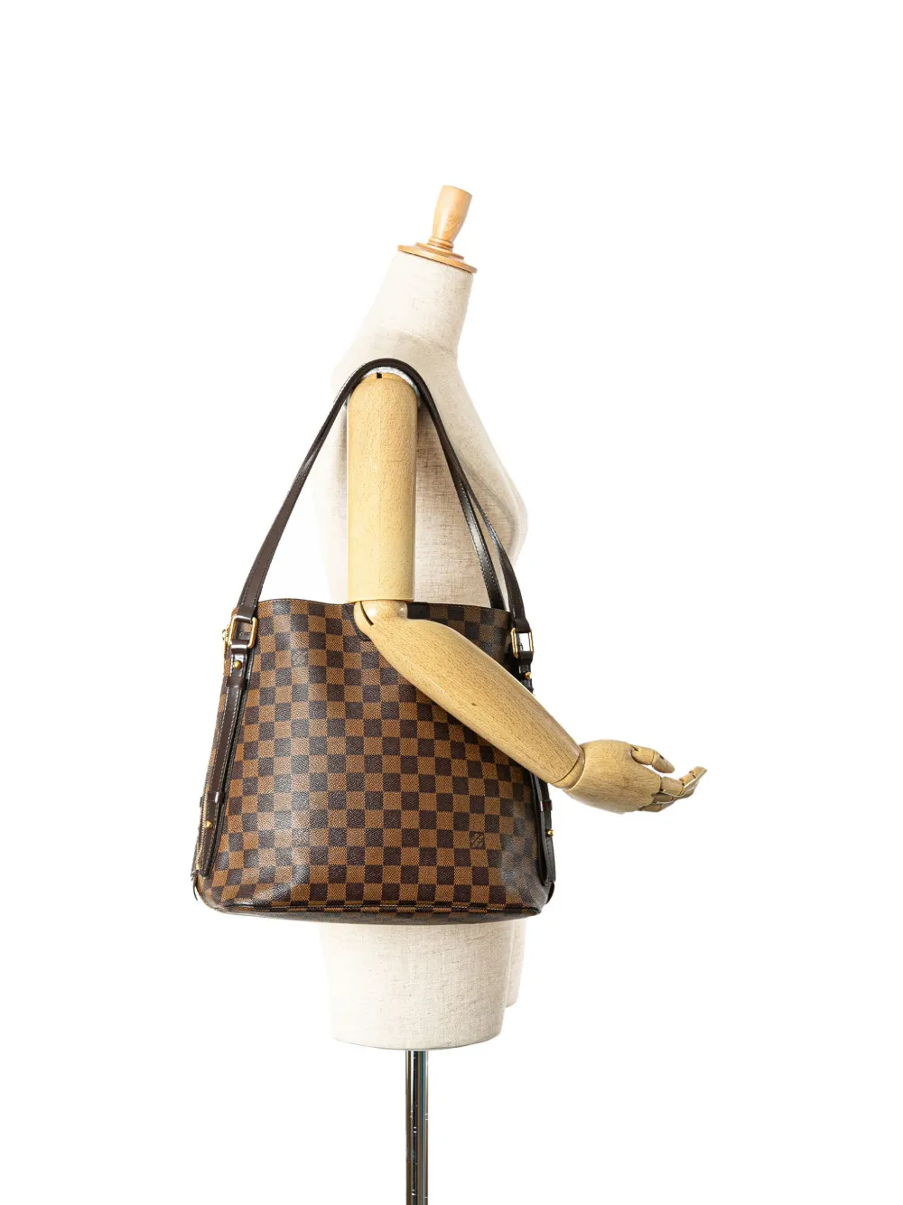 Louis Vuitton Pre-Owned 2012 Damier Ebene Cabas Rivington shopper - Bruin