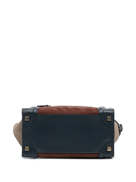 Céline Pre-Owned 2012 Micro Suede Tricolor Luggage tote bag 9BRTPMW2AOTQ56R9 - 3