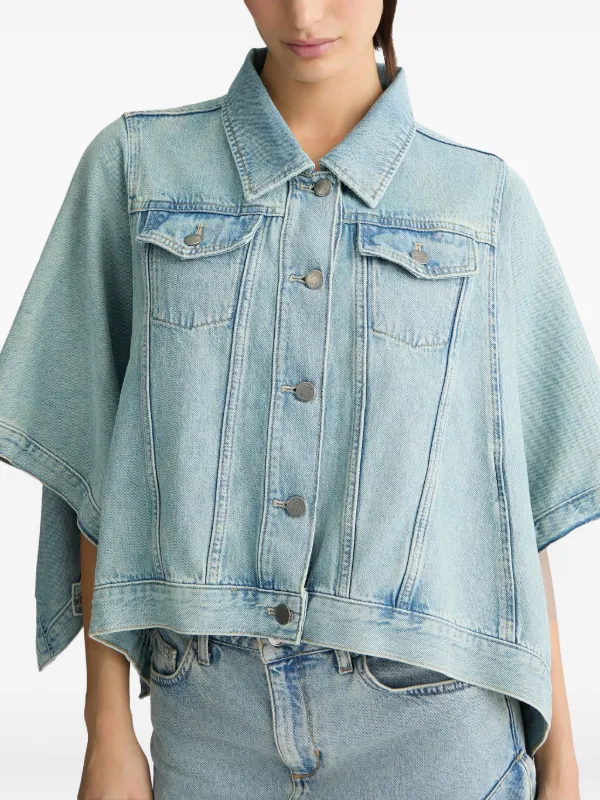 ジャケット LIU JO Women Jackets WA5231MS92P 04578 Blue LIU JO Denim Jacket | Blue | FARFETCH