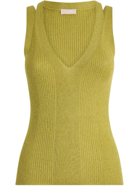 LIU JO lurex knitted top