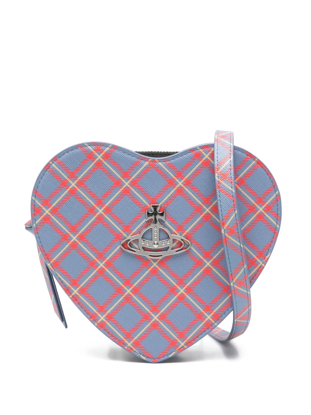 Vivienne Westwood Louise Heart ショルダーバッグ - ブルー Vivienne Westwood Louise Heart ショルダーバッグ - ブルー