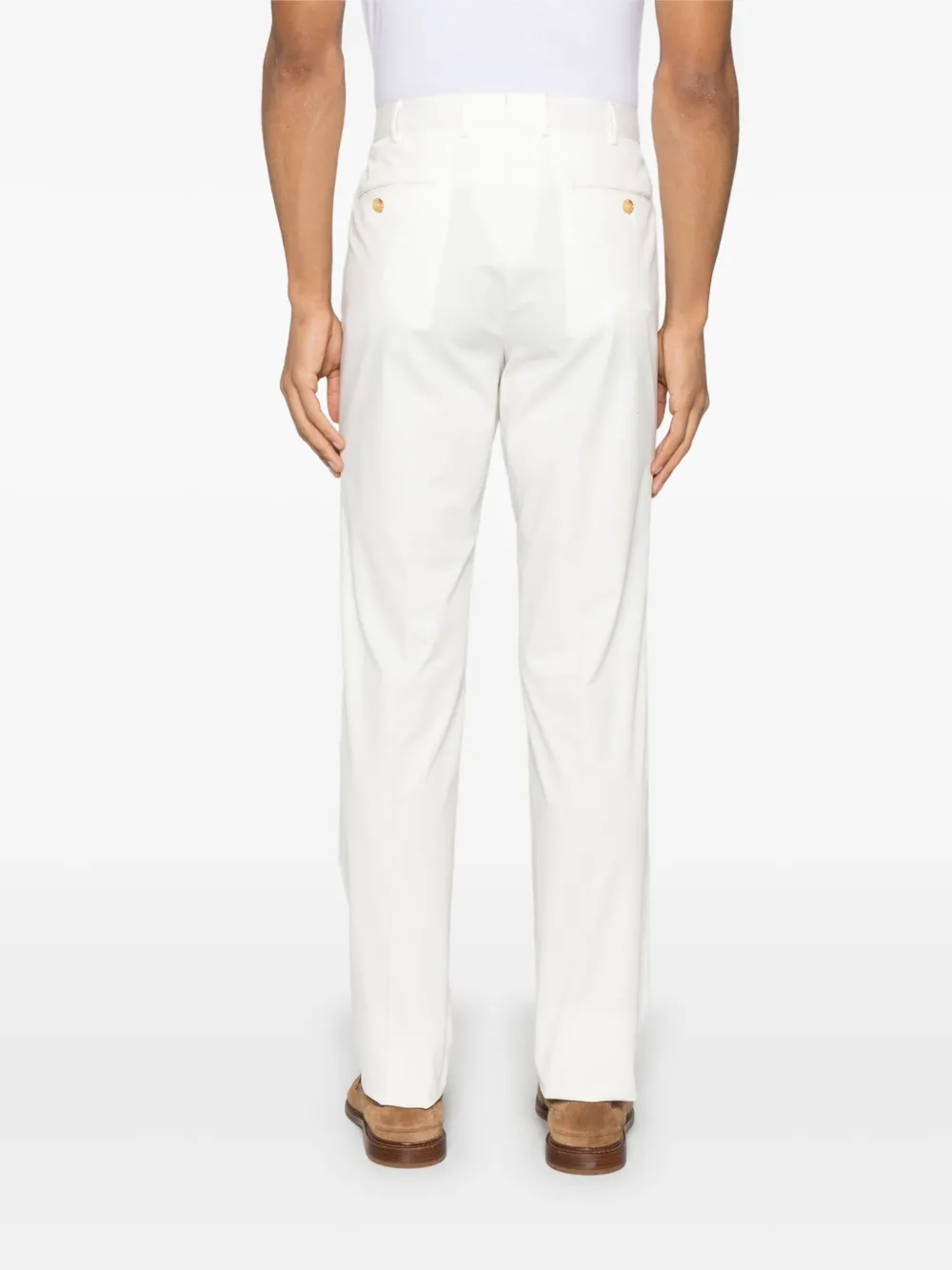Zegna Plooibroek Wit