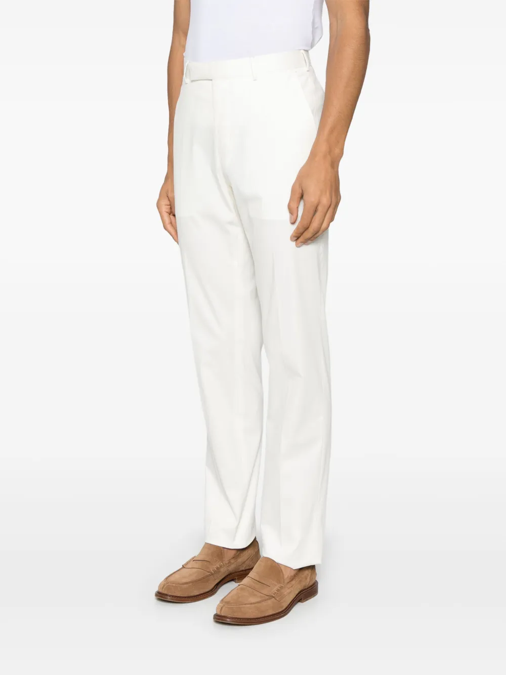 Zegna Plooibroek Wit