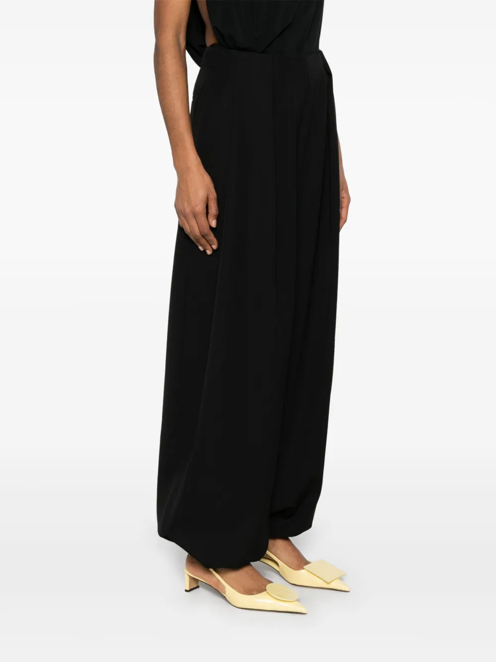 Jacquemus Plooibroek Zwart