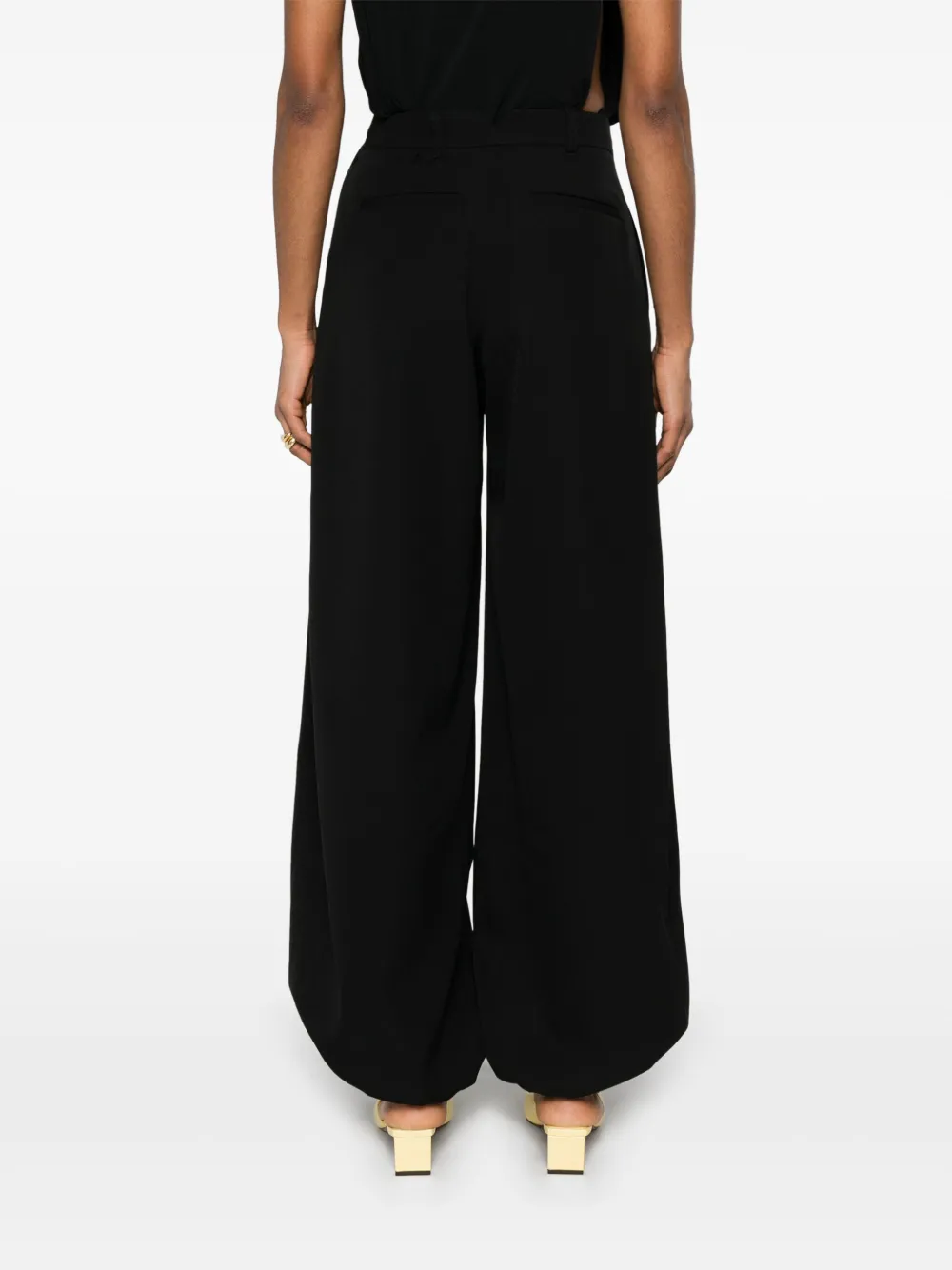 Jacquemus Plooibroek Zwart